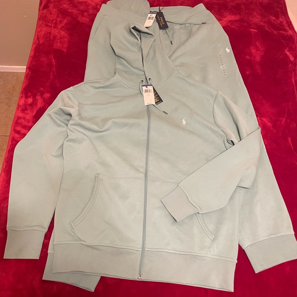 Polo by Ralph Lauren Mint Green Garment Size Large Tall